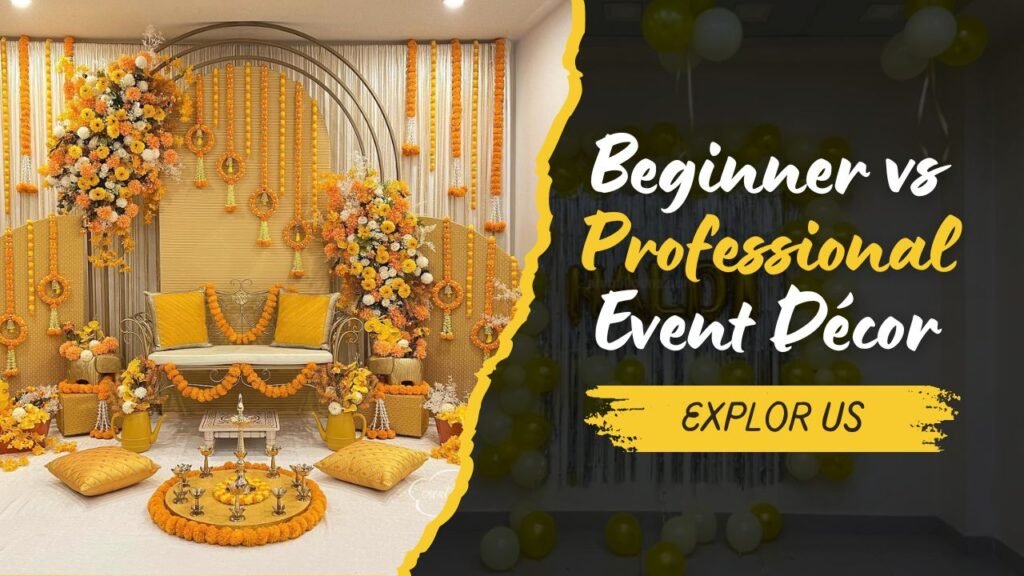 DIY or Professional Event Decor: Making the Right Decision